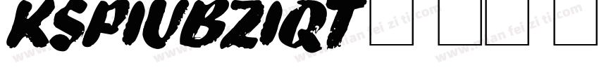 KSPIUBZIQT0 18 00字体转换